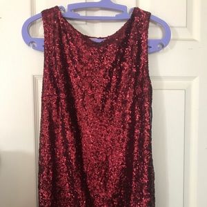 Sequin fancy maternity dress
